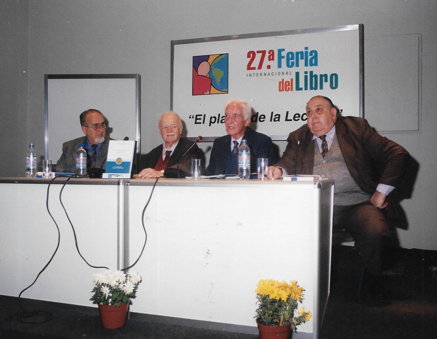 Día de la presentación del libro en la Feria del Libro de Buenos Aires